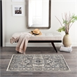 Nourison Home Concerto 2' x 4' Fabric Ivory Navy Area Rug