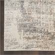 Nourison Home Eco-Friendly 10' x 14' Polyester Beige Grey Area Rug
