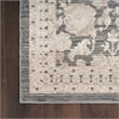 Nourison Home Renewed 6' x 9' Polyester Charcoal Area Rug