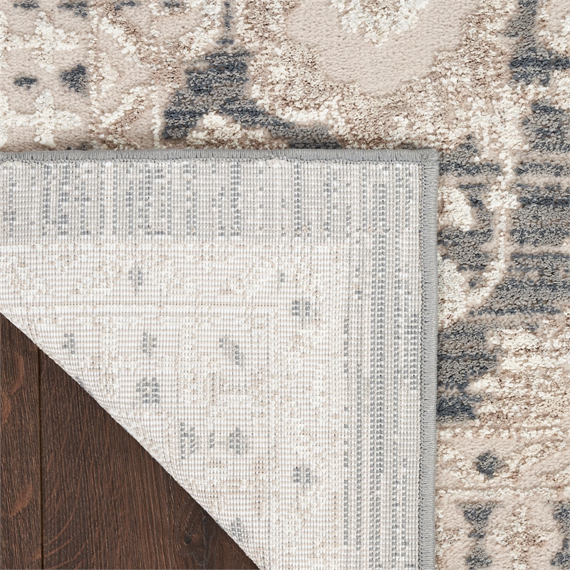 Nourison Home Renewed 8' x 10' PolyesterCharcoal Area Rug