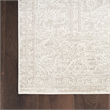 Nourison Home Renewed 6' x 9' Polyester Ivory Beige Area Rug
