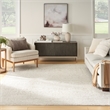 Nourison Home Renewed 6' x 9' Polyester Ivory Beige Area Rug