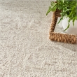 Nourison Home Renewed 9' x 12' Polyester Ivory Beige Area Rug
