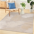 Nourison Suncoast 4' x 6' BEIGE Tropical Rug