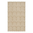 Nourison Washable Charm 3' x 5' Beige Ivory Modern Indoor Rug