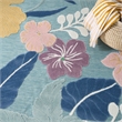 Nourison Suncoast 4' x 6' BLUMT Tropical Rug