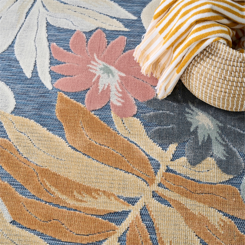 Nourison Suncoast 4' x 6' DENMT Tropical Rug