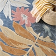 Nourison Suncoast 4' x 6' DENMT Tropical Rug
