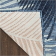 Nourison Suncoast 4' x 6' DENIM Tropical Rug