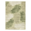 Nourison Suncoast 4' x 6' GREEN Tropical Rug