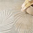 Nourison Suncoast 4' x 6' GREY Tropical Rug