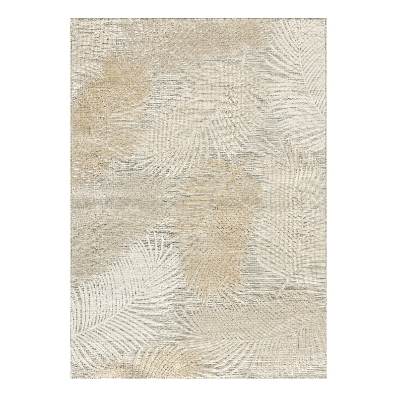 Nourison Suncoast 4' x 6' GREY Tropical Rug