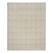 Nourison Washable Charm 9' x 12' Silver Ivory Modern Indoor Rug