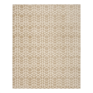 Nourison Washable Charm 9' x 12' Beige Ivory Modern Indoor Rug