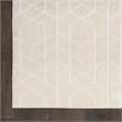 Nourison Washable Charm 9' x 12' Ivory Modern Indoor Rug