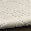 Nourison Washable Charm 9' x 12' Ivory Modern Indoor Rug