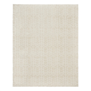 Nourison Washable Charm 9' x 12' Ivory Modern Indoor Rug