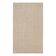 Nourison Washable Charm 3' x 5' Beige Ivory Modern Indoor Rug