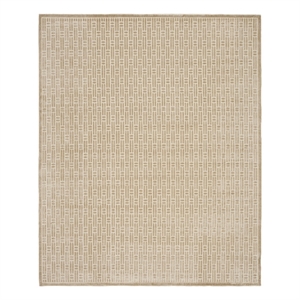 Nourison Washable Charm 8' x 10' Beige Ivory Modern Indoor Rug