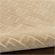 Nourison Washable Charm 9' x 12' Beige Ivory Modern Indoor Rug