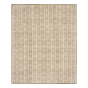 Nourison Washable Charm 9' x 12' Beige Ivory Modern Indoor Rug