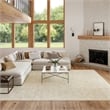 Nourison Washable Charm 9' x 12' Ivory Modern Indoor Rug