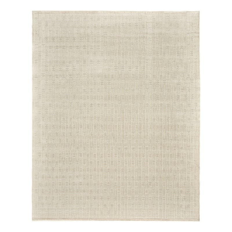 Nourison Washable Charm 9' x 12' Ivory Modern Indoor Rug