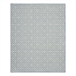 Nourison Washable Charm 9' x 12' Blue Ivory Contemporary Indoor Rug