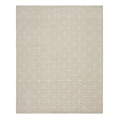 Nourison Washable Charm 9' x 12' Silver Ivory Contemporary Indoor Rug