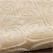 Nourison Washable Charm 2' x 3' Beige Ivory Contemporary Indoor Rug