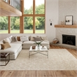 Nourison Washable Charm 9' x 12' Ivory Contemporary Indoor Rug