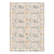 Nourison Botanical Washables 5' x 7' Beige Multicolor Farmhouse Indoor Rug