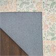 Nourison Botanical Washables 4' x 6' Green Multicolor Farmhouse Indoor Rug