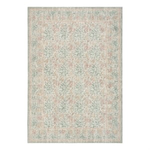Nourison Botanical Washables 7'6&quot x 9'10&quot Green Multicolor Farmhouse Indoor Rug