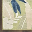 Nourison Suncoast 4' x 6' GRNBL Tropical Rug