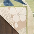 Nourison Suncoast 4' x 6' GRNBL Tropical Rug