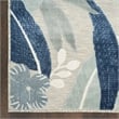 Nourison Suncoast 4' x 6' GYNAV Tropical Rug