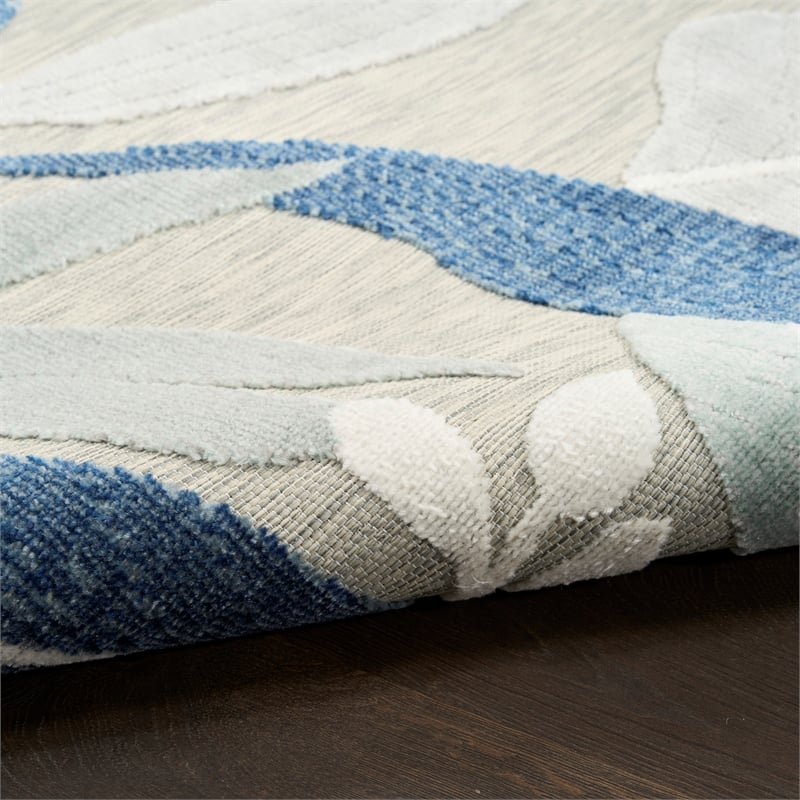 Nourison Suncoast 4' x 6' GYNAV Tropical Rug