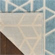 Nourison Washable Charm 2' x 3' Blue Ivory Modern Indoor Rug