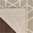 Nourison Washable Charm 2' x 3' Silver Ivory Modern Indoor Rug