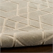 Nourison Washable Charm 2' x 3' Silver Ivory Modern Indoor Rug