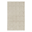 Nourison Washable Charm 2' x 3' Silver Ivory Modern Indoor Rug