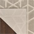 Nourison Washable Charm 8' x 10' Silver Ivory Modern Indoor Rug