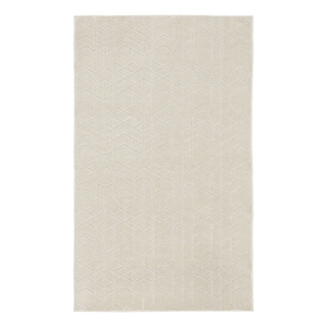 Nourison Washable Charm 2' x 3' Ivory Modern Indoor Rug