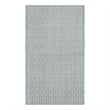Nourison Washable Charm 2' x 3' Blue Ivory Modern Indoor Rug