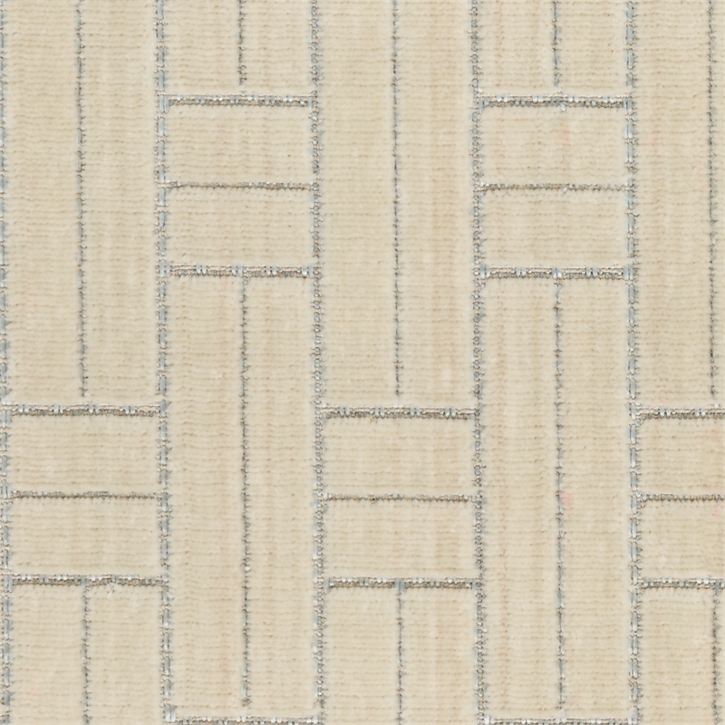 Nourison Washable Charm 2' x 3' Ivory Modern Indoor Rug
