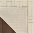 Nourison Washable Charm 2' x 3' Ivory Modern Indoor Rug