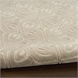 Nourison Washable Charm 2' x 3' Silver Ivory Contemporary Indoor Rug