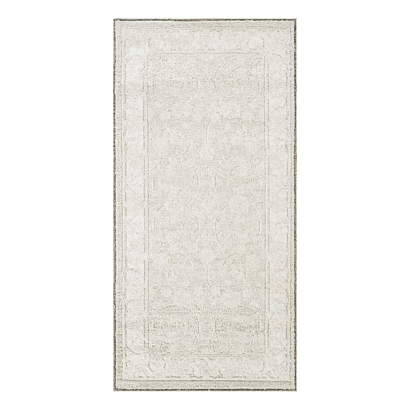 Nourison Dekor 2' x 4' Light Grey Vintage Indoor Rug