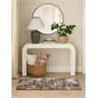 Nourison Dekor 2' x 4' Brown Modern Indoor Rug